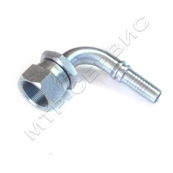 Фитинг 24х1,5  komatsu (74гр.) (90)(Г) ду16  (1k)